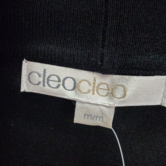 Cleo Black Cropped Cardigan Size M - Picture 6 of 7